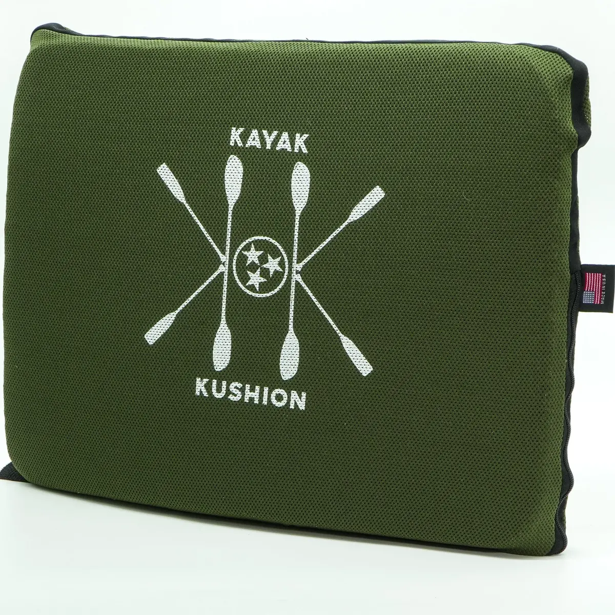 River Bank Collection Square Kushion – Nature-Inspired Kayak Seat Cover