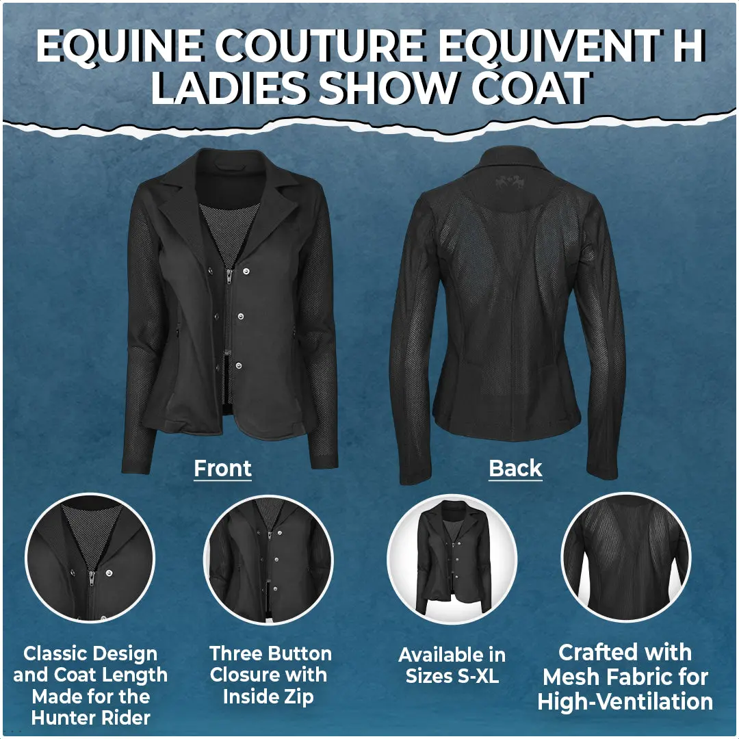 Equine Couture Equivent H Ladies Show Coat 2