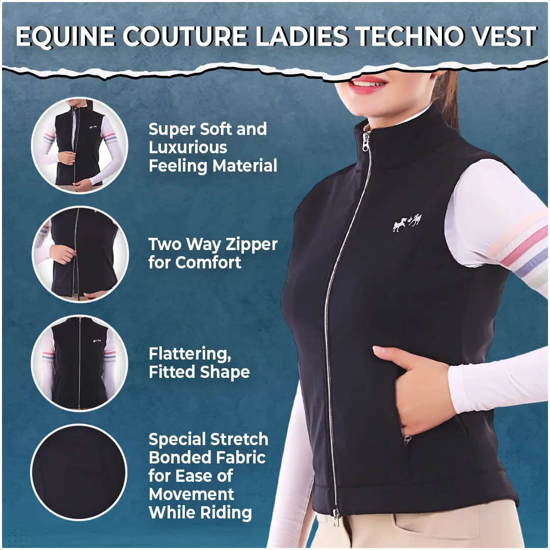 Equine Couture Ladies Techno Vest 5