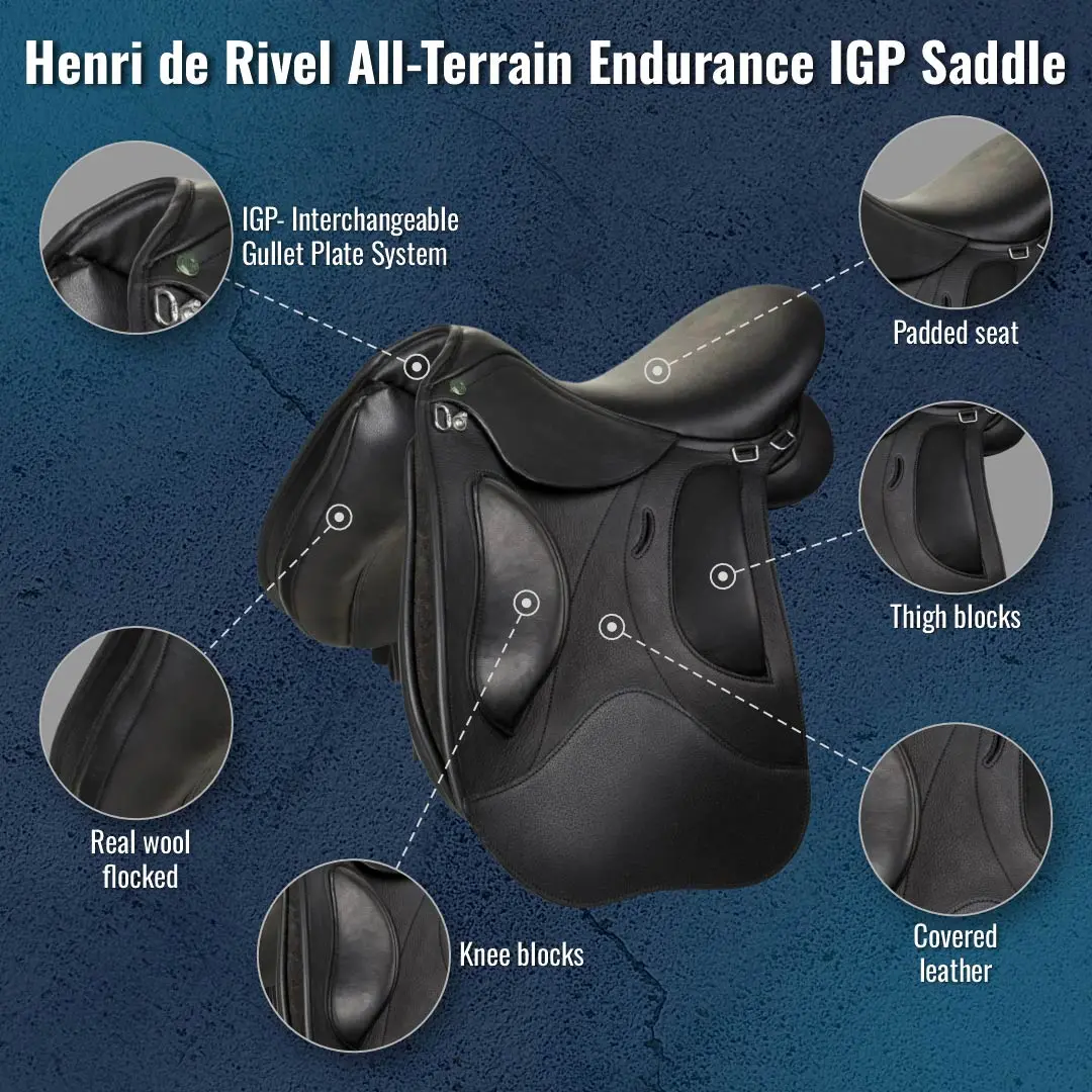 Henri De Rivel All-Terrain Endurance Igp Saddle 2