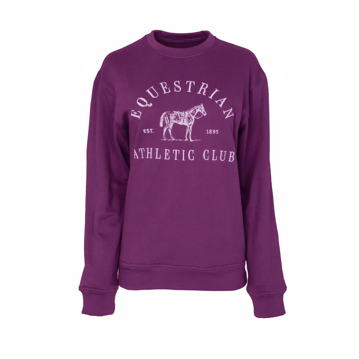 Dapplebay Equestrian Athletic Club Embroidered Sweatshirt - Image 6