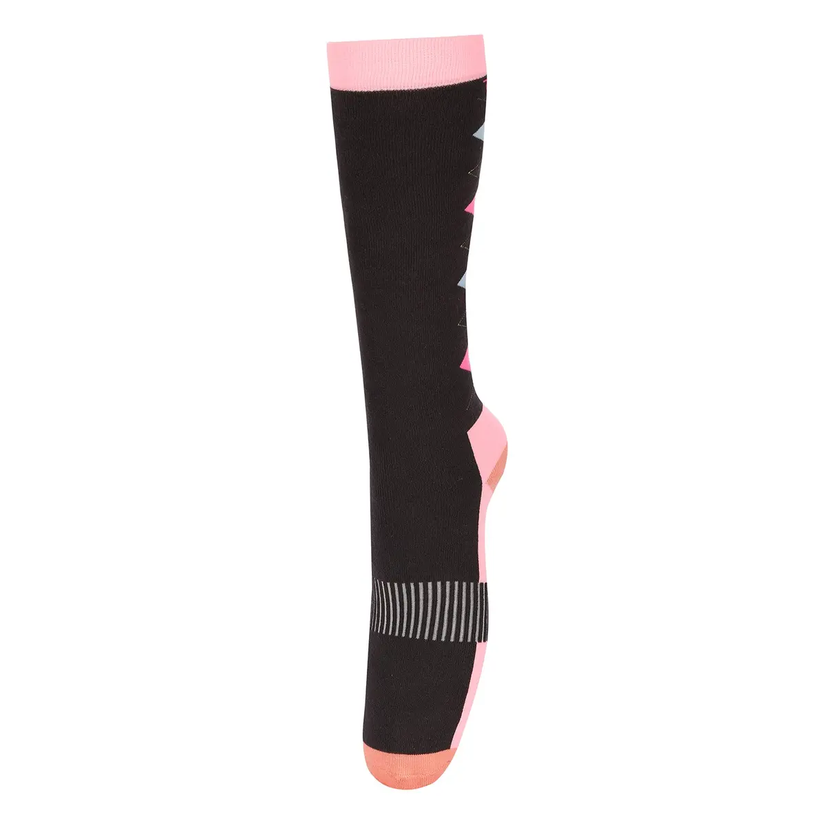Tuffrider Neon Winter Argyle Socks 1