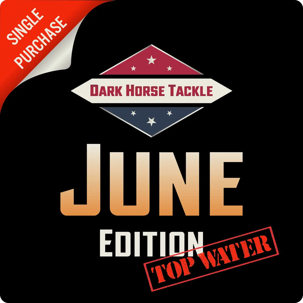 Dark Horse Tackle Box: June ‘25💥Topwater💥 Edition 1