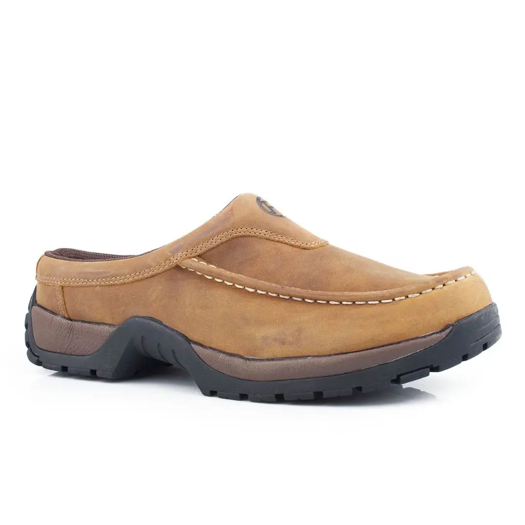 Roper Mens Open Comfort Back W/Stirrup Shank Casual 1