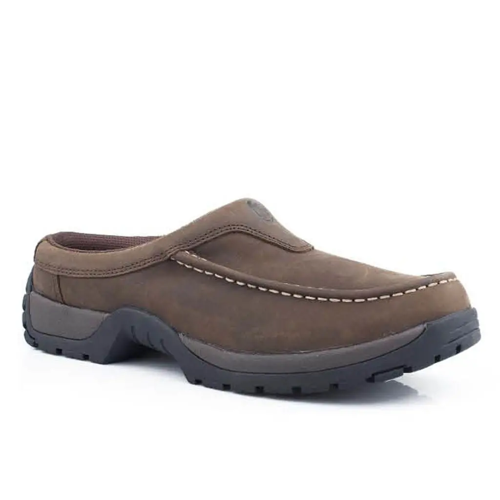 Roper Mens Open Comfort Back W/Stirrup Shank Casual 1