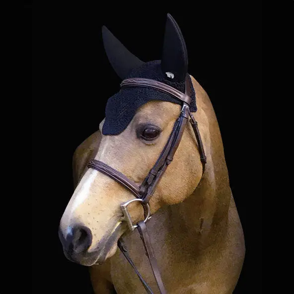 Plughz Black Sound Off 2 Square Front Pony Ear Net 1