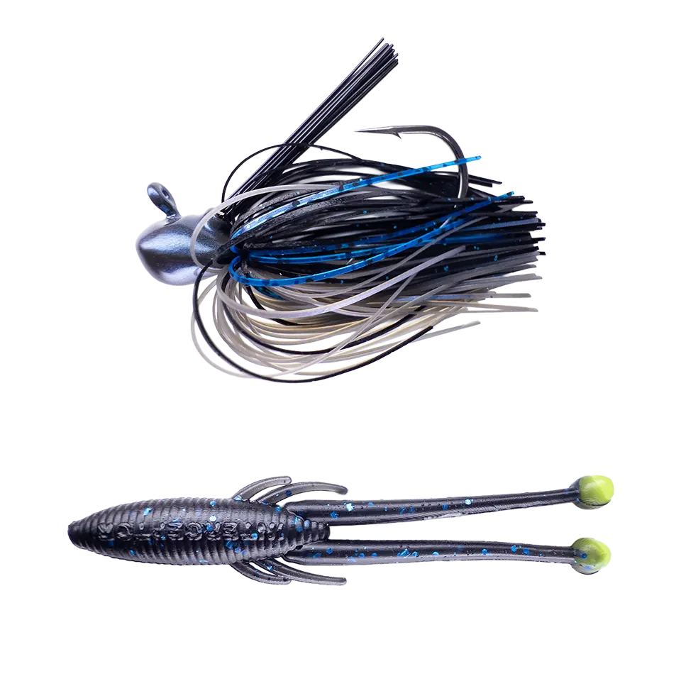 Stardust Elite Flipping Jig ➕ 4" Wrecking Ball Kaos 12