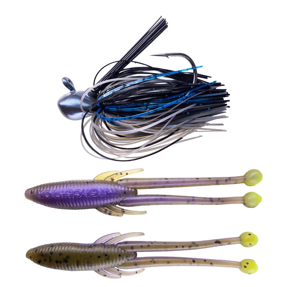 Stardust Elite Flipping Jig ➕ 4" Wrecking Ball Kaos 11