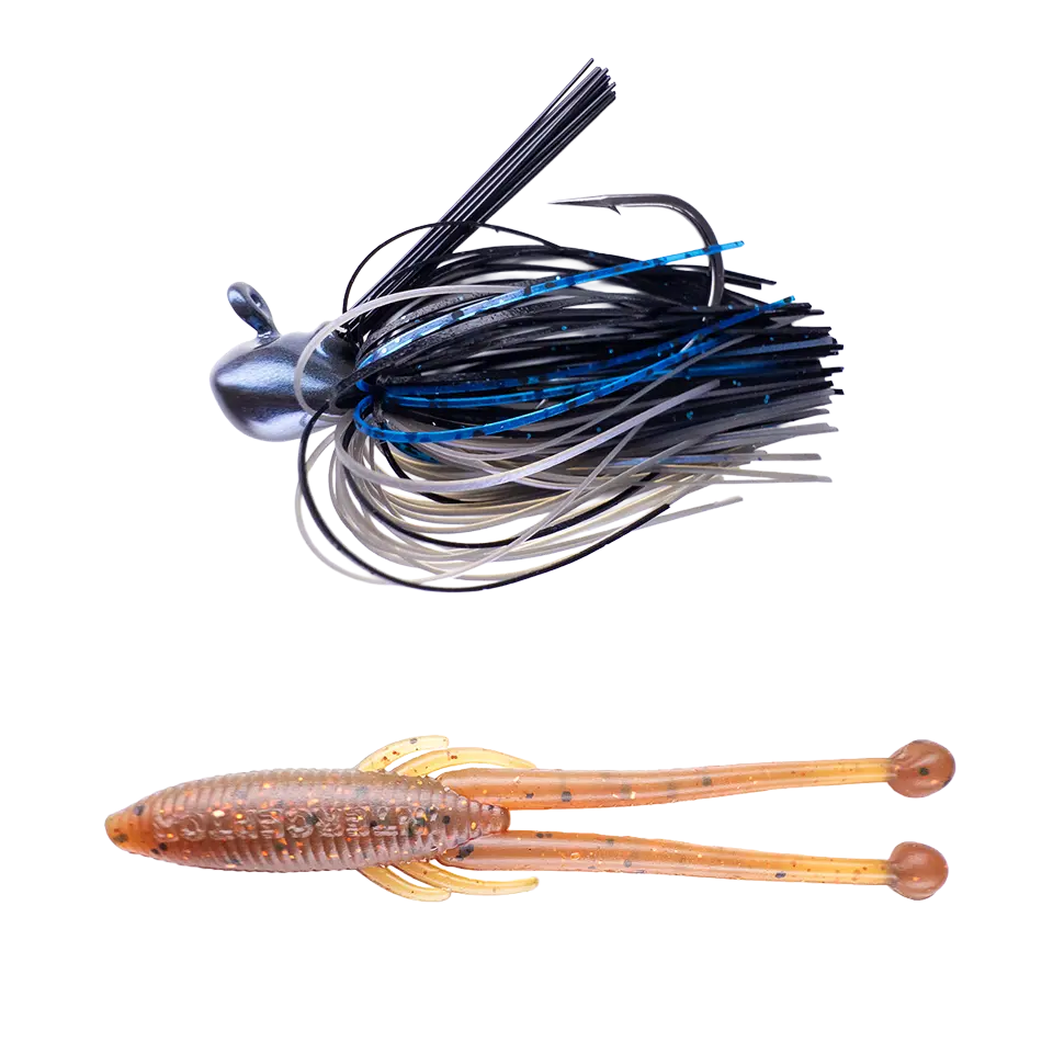 Stardust Elite Flipping Jig ➕ 4" Wrecking Ball Kaos 15