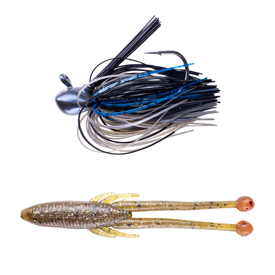 Stardust Elite Flipping Jig ➕ 4" Wrecking Ball Kaos 13