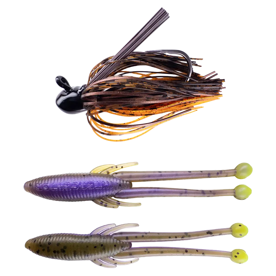 Stardust Elite Flipping Jig with 4" Wrecking Ball Kaos Trailer - Image 22