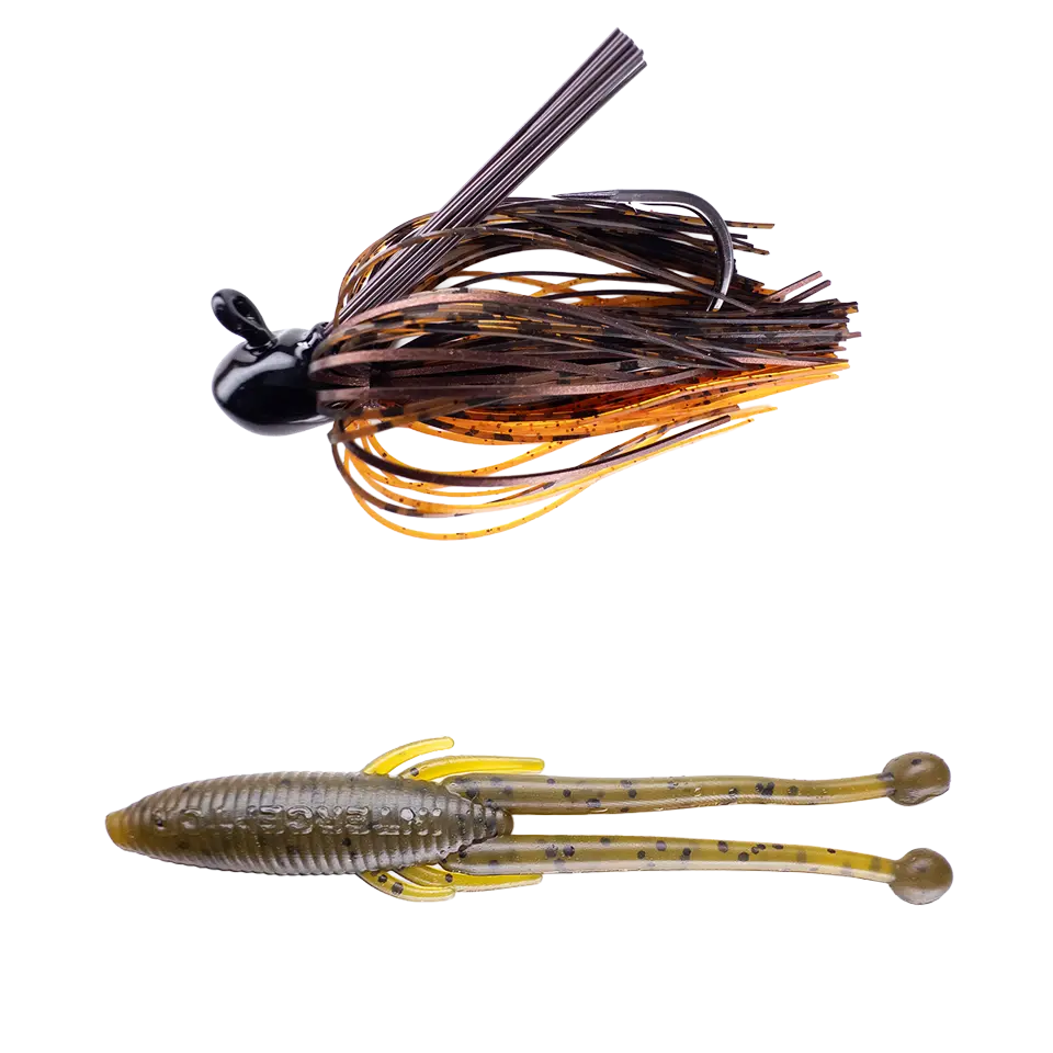 Stardust Elite Flipping Jig with 4" Wrecking Ball Kaos Trailer - Image 25