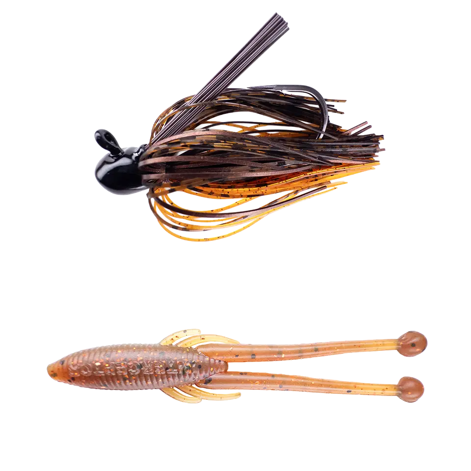 Stardust Elite Flipping Jig with 4" Wrecking Ball Kaos Trailer - Image 26