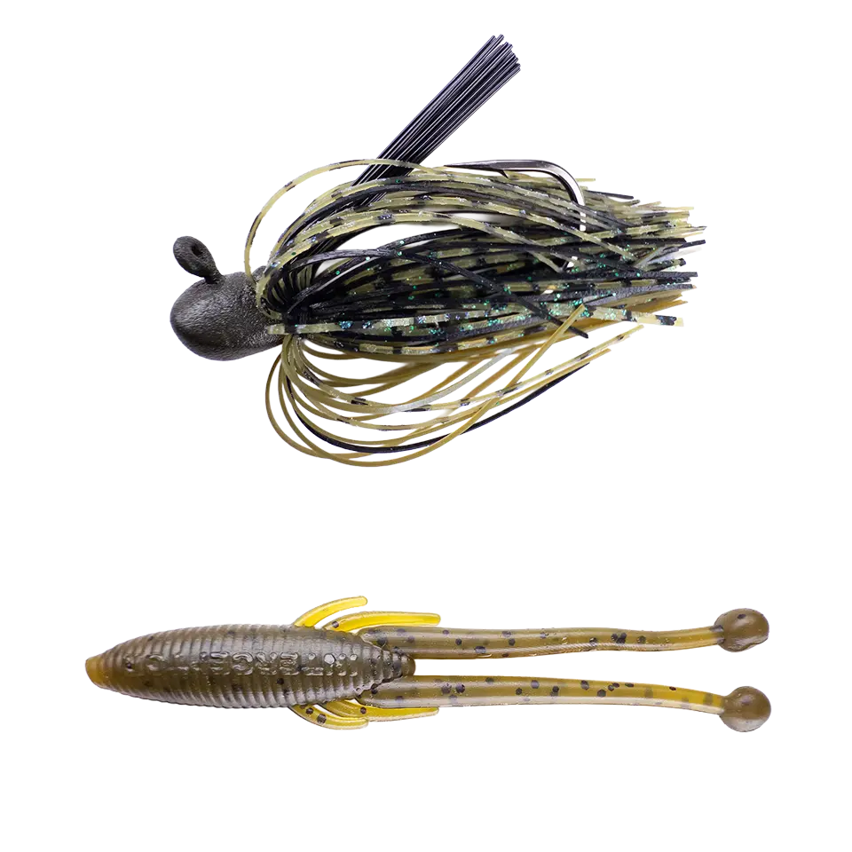Stardust Elite Flipping Jig with 4" Wrecking Ball Kaos Trailer - Image 20