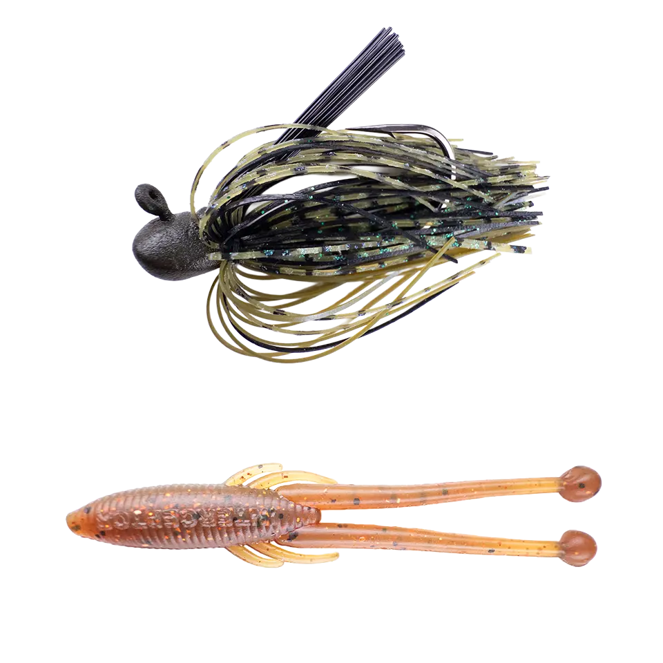 Stardust Elite Flipping Jig with 4" Wrecking Ball Kaos Trailer - Image 21