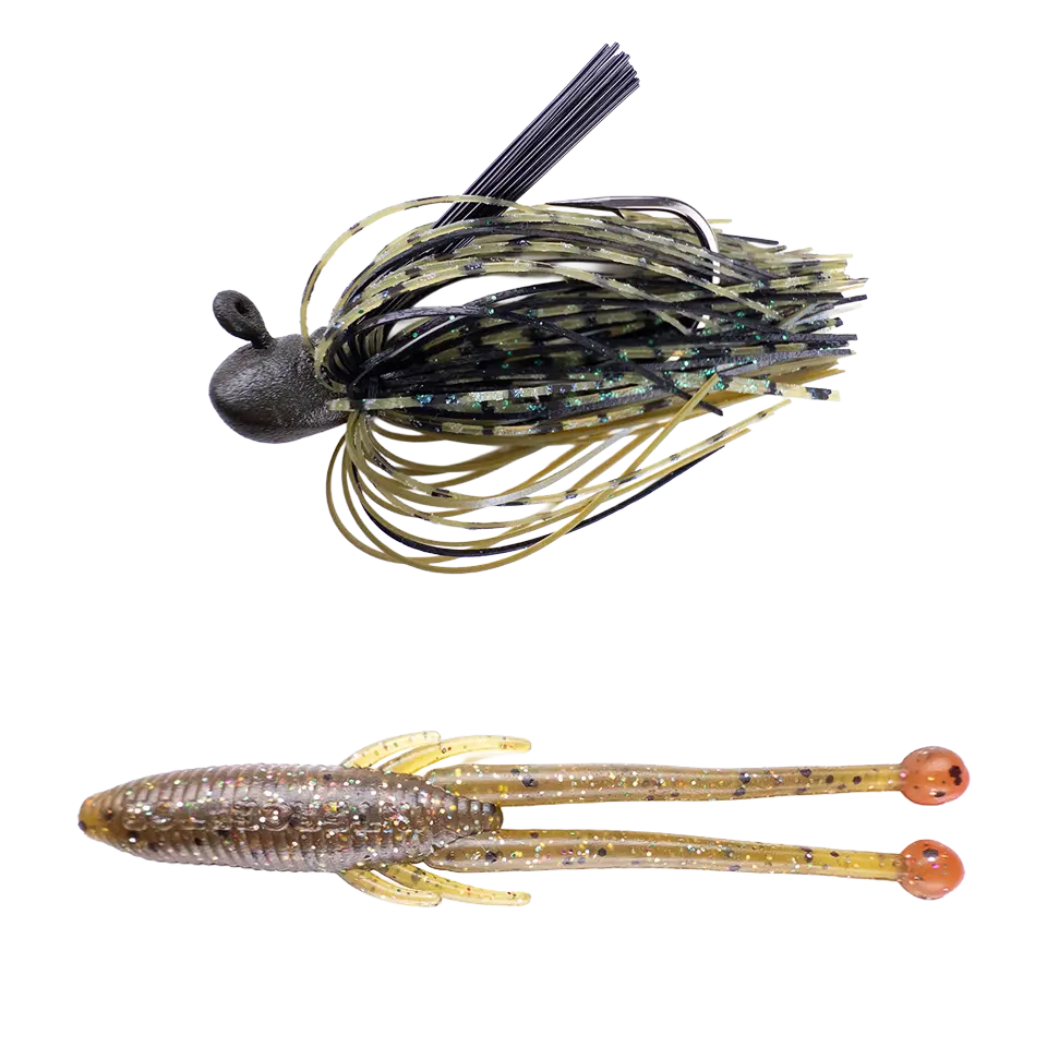 Stardust Elite Flipping Jig with 4" Wrecking Ball Kaos Trailer - Image 19