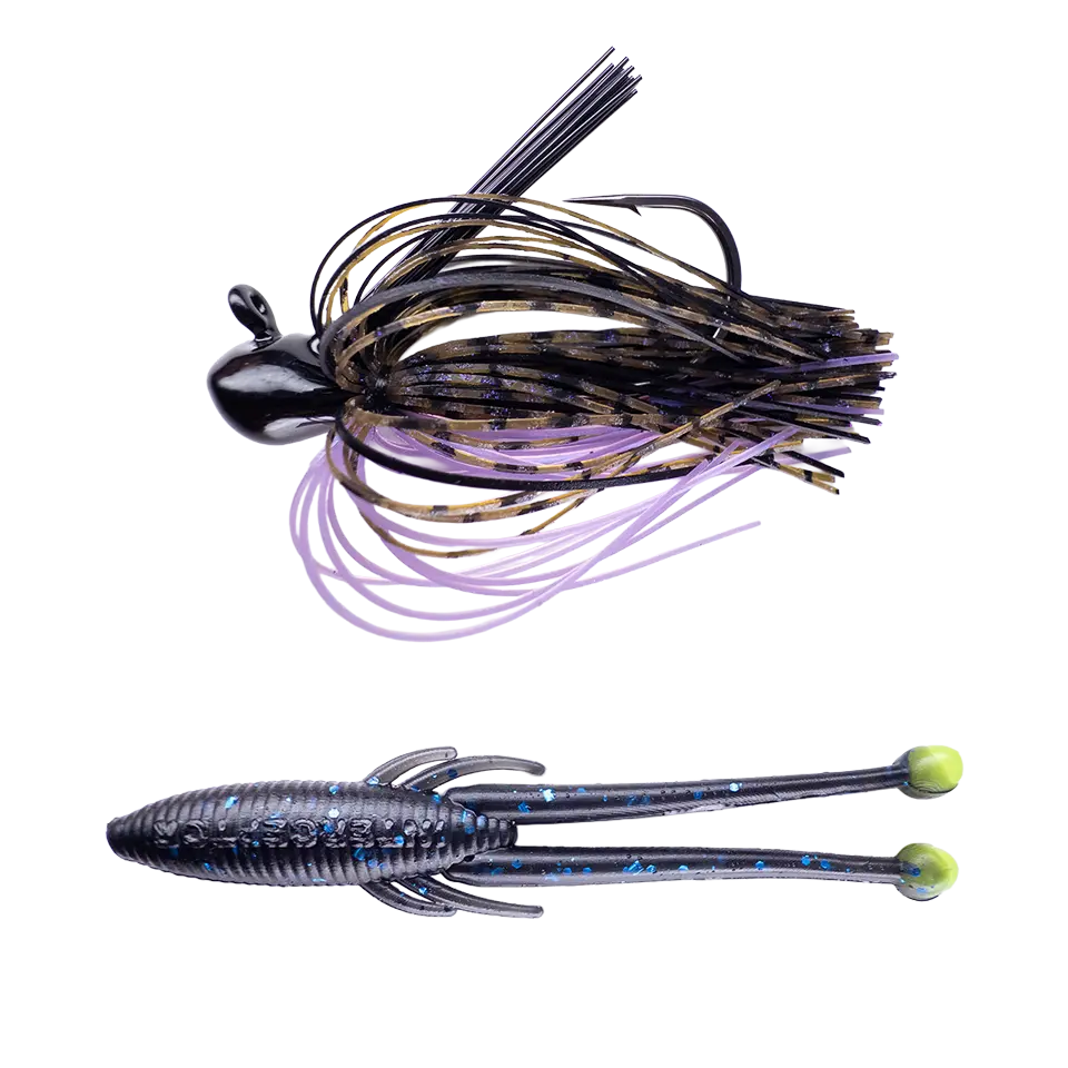Stardust Elite Flipping Jig ➕ 4" Wrecking Ball Kaos 22
