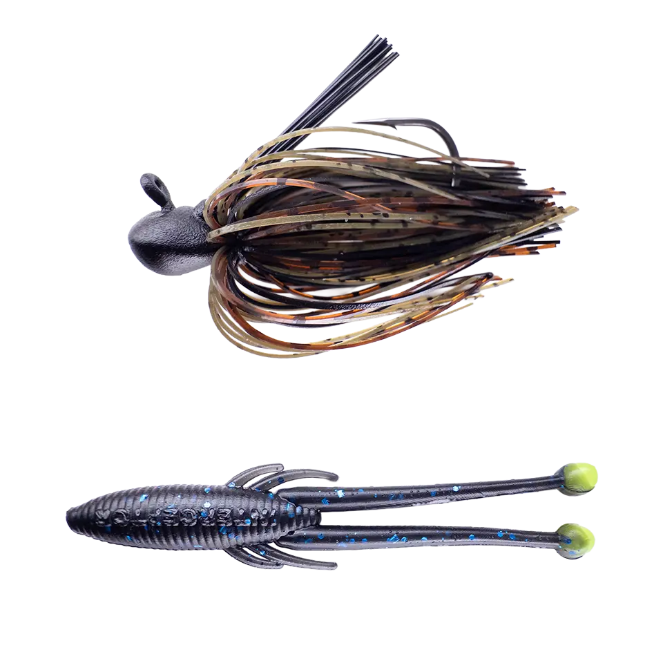 Stardust Elite Flipping Jig ➕ 4" Wrecking Ball Kaos 3