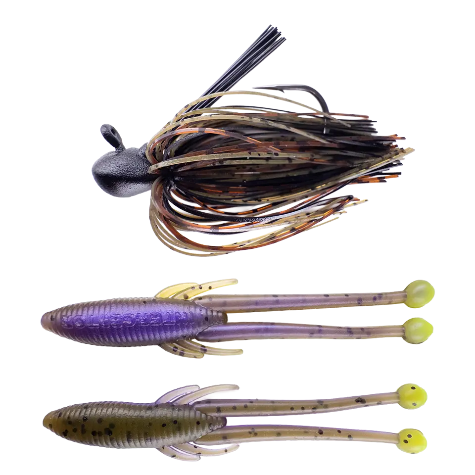 Stardust Elite Flipping Jig ➕ 4" Wrecking Ball Kaos 2