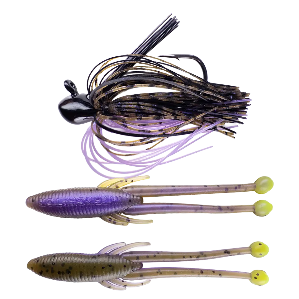 Stardust Elite Flipping Jig ➕ 4" Wrecking Ball Kaos 21