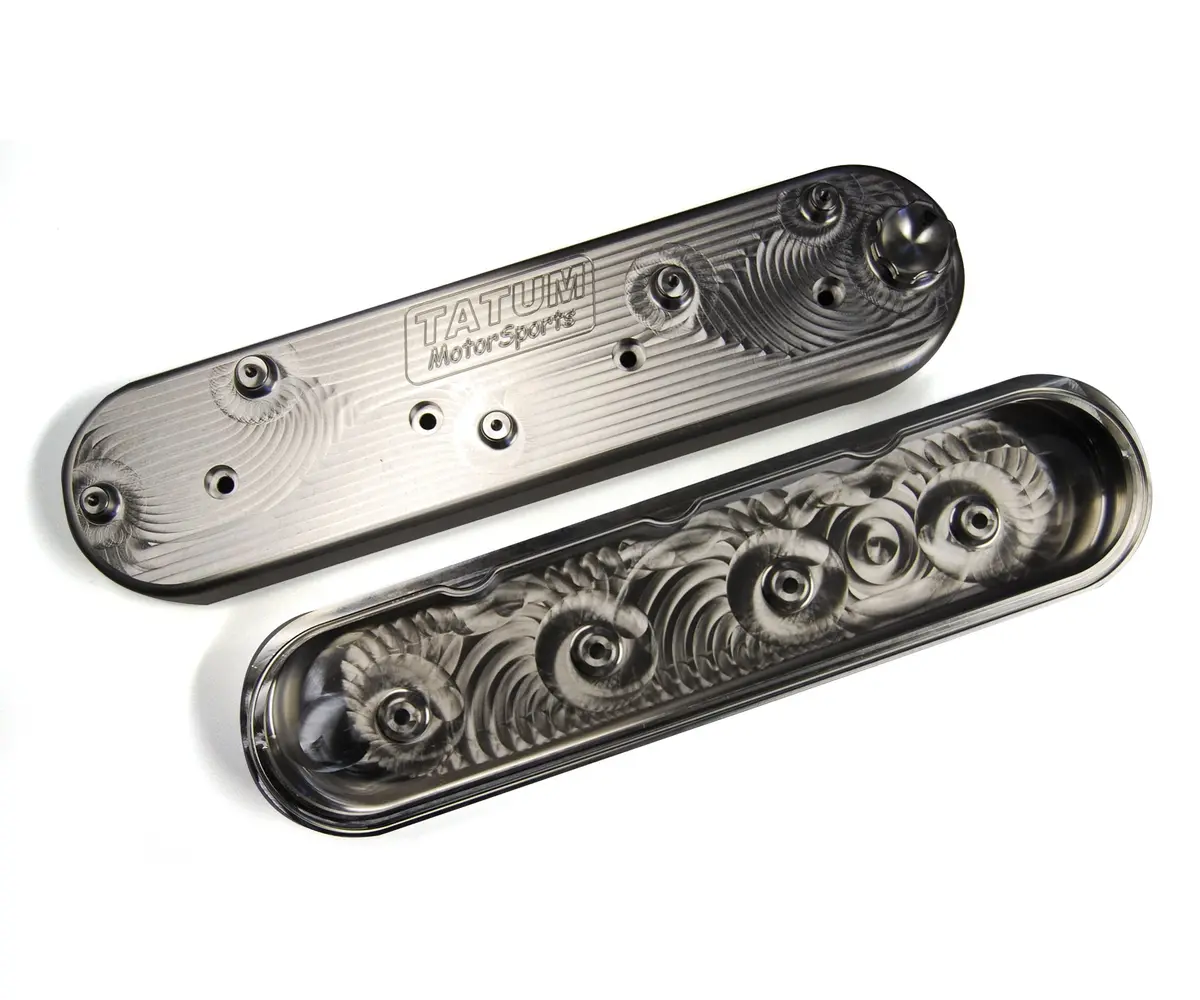 Ls Billet Valve Covers W/ Fill Hole T705 1