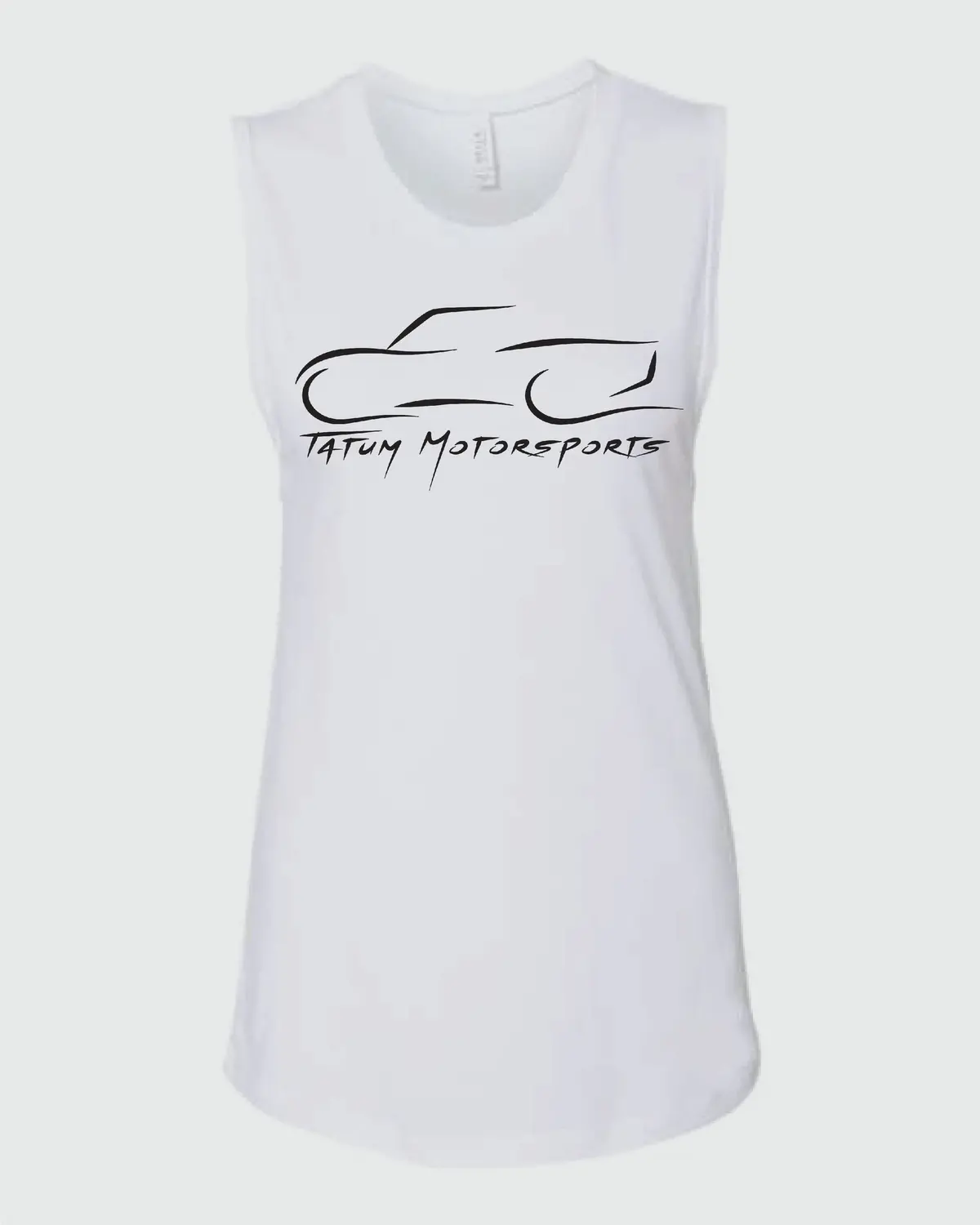 Women's Muscle Tank - White 1