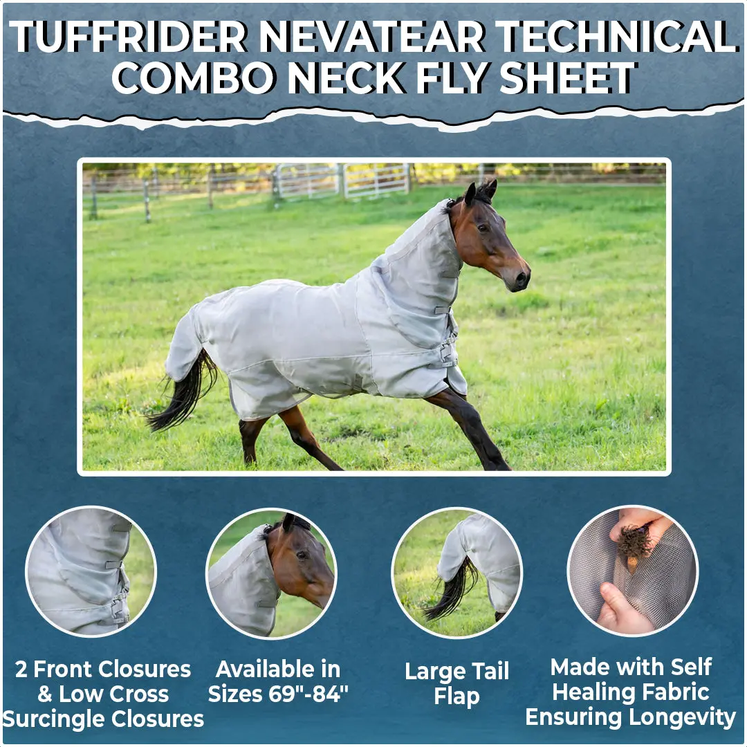 Tuffrider Nevatear Technical Combo Neck Fly Sheet 1