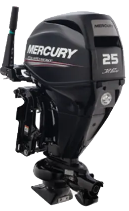 Clearance Mercury 25Hp Jet Outboard | Tiller, Electric Start, 15" Shaft | 25Elhga 1