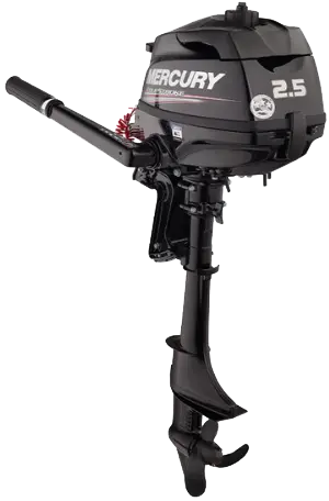 Mercury 2.5Hp Outboard | Tiller, Manual Start, 15" Shaft | 2.5Mh 1