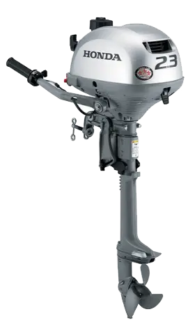 Honda 2.3Hp Portable Outboard | Tiller, Manual Start, 15" Shaft | Bf2.3D3sch 1