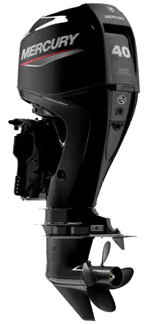 Mercury 40Hp Command Thrust Outboard | Remote Mechanical, Electric Start, 20" Shaft | 40Elpt 1
