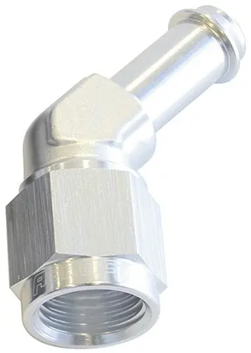 45-Degree 1/2" Hose Barb To -8An Adapter Af412-08S 1