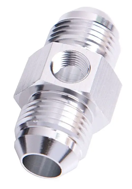 -8An Straight Male Flare Union Fitting With 1/8" Npt Port (Af141-08S) 1