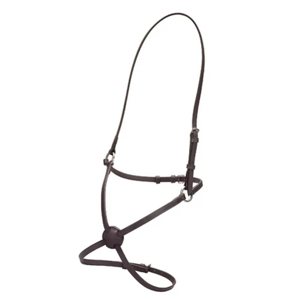 Camelot Figure 8 Noseband Matching Bridlework Accessories Brown 1