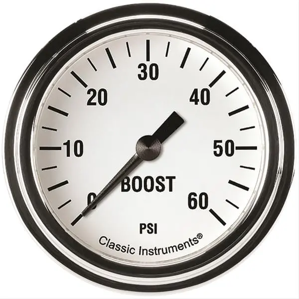 Wh343Slf Classic Instruments White Hot Series Analog Gauge 1