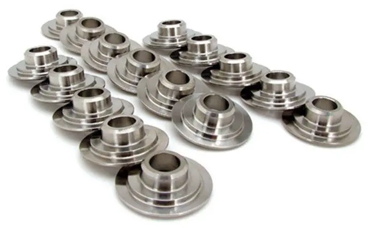 Titanium Super Seven Valve Spring Retainers – C86767-16 (1.550" Dual-Spring Fit) 1