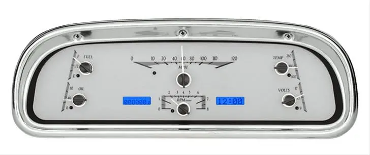 Dakota Digital Vhx-60F-Fal-S-W Analog Gauge System 1