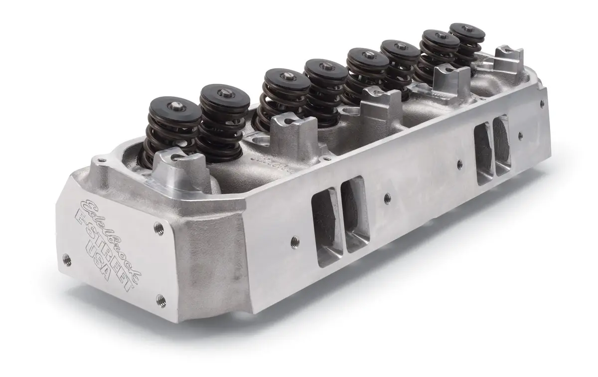 5090 Edelbrock E-Street Aluminum Cylinder Heads 1