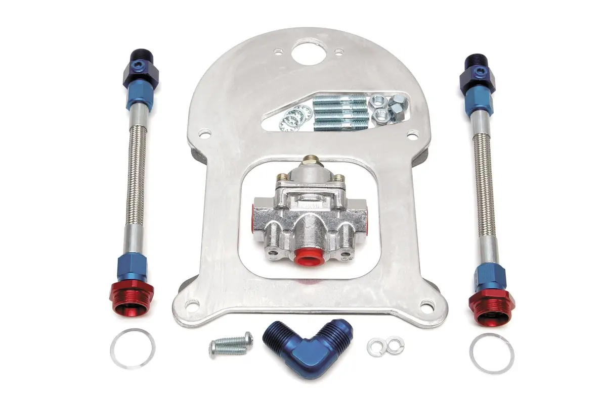 Edelbrock Adjustable Fuel Pressure Regulator Kit – Model 8192 1