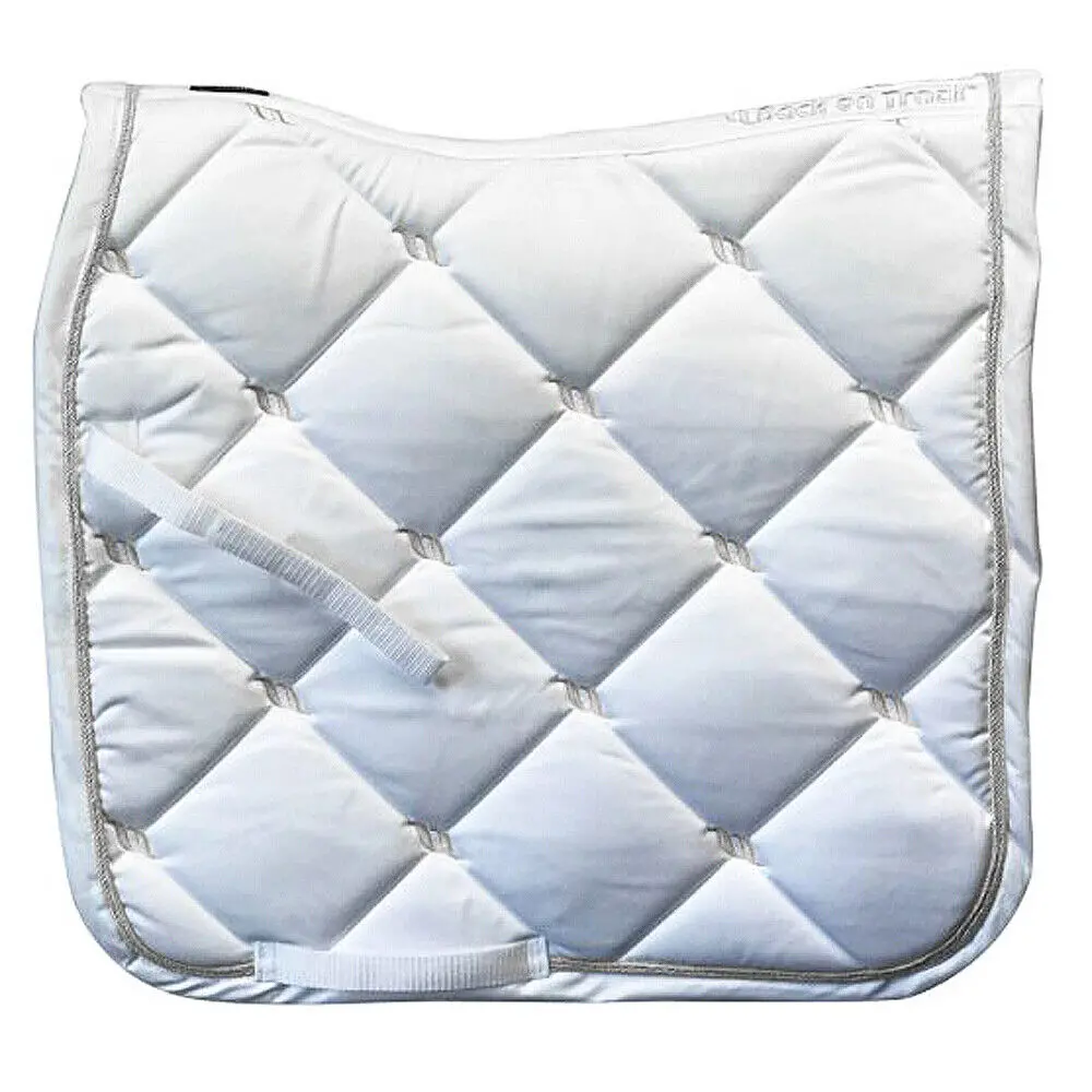 Full Back On Track Nights Collection - Saddle Pad Dressage White 1