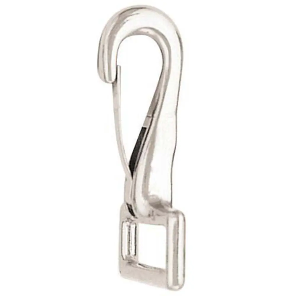 Hilason Western Horse Tack Welded Wire Nickel Plated Dee Ring 1