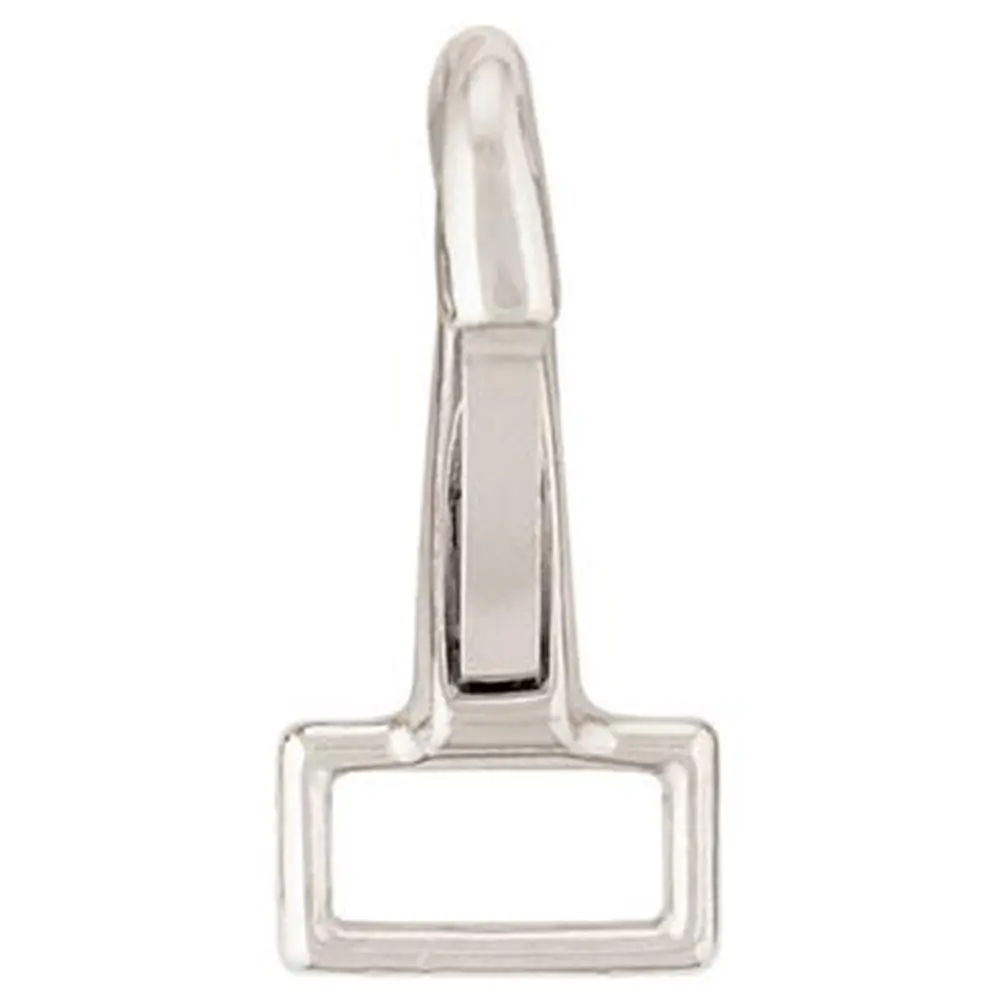 Hilason Western Horse Tack Die Cast Dee Rings Nickel Plated 1