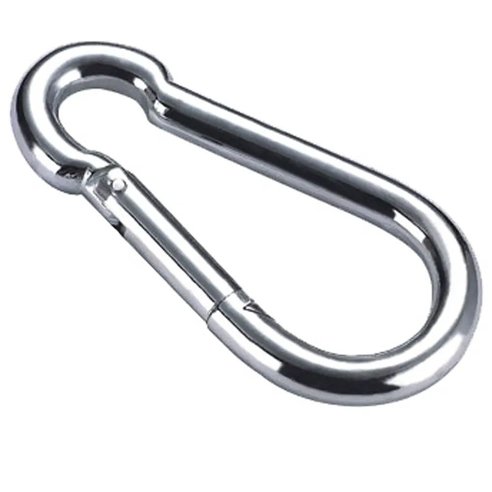 Hilason Western Horse Carbon Steel Wire Spring Snap Hook Zinc Plated 1