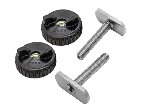 Track Hardware: 2 Knobs & 2 T-Nuts 1