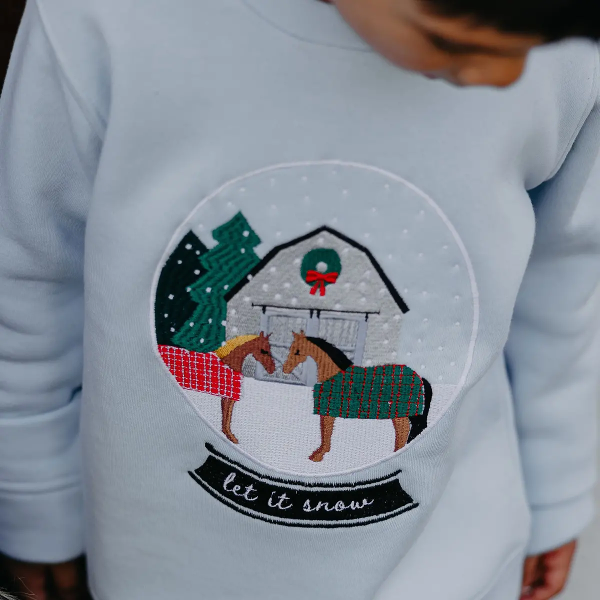 Dapplebay Kid's Let It Snow Sweatshirt 2