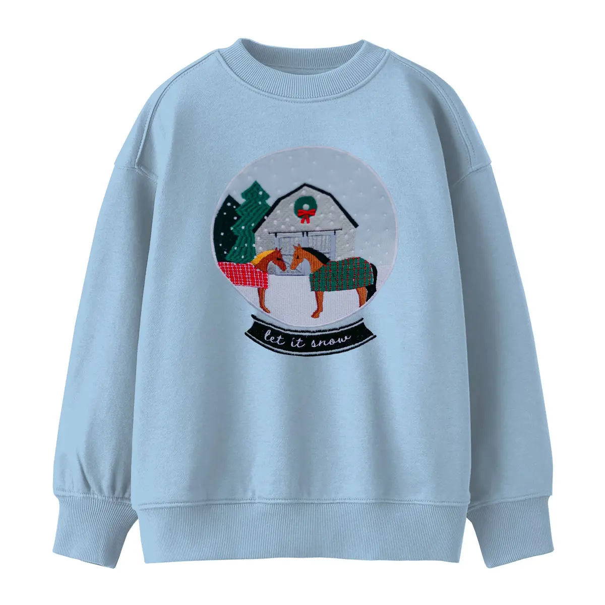 Dapplebay Kid's Let It Snow Sweatshirt 1