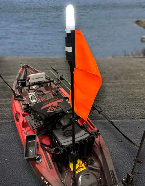 Beaconflex - Telescopic Visibility Safety Light/Flag System 2