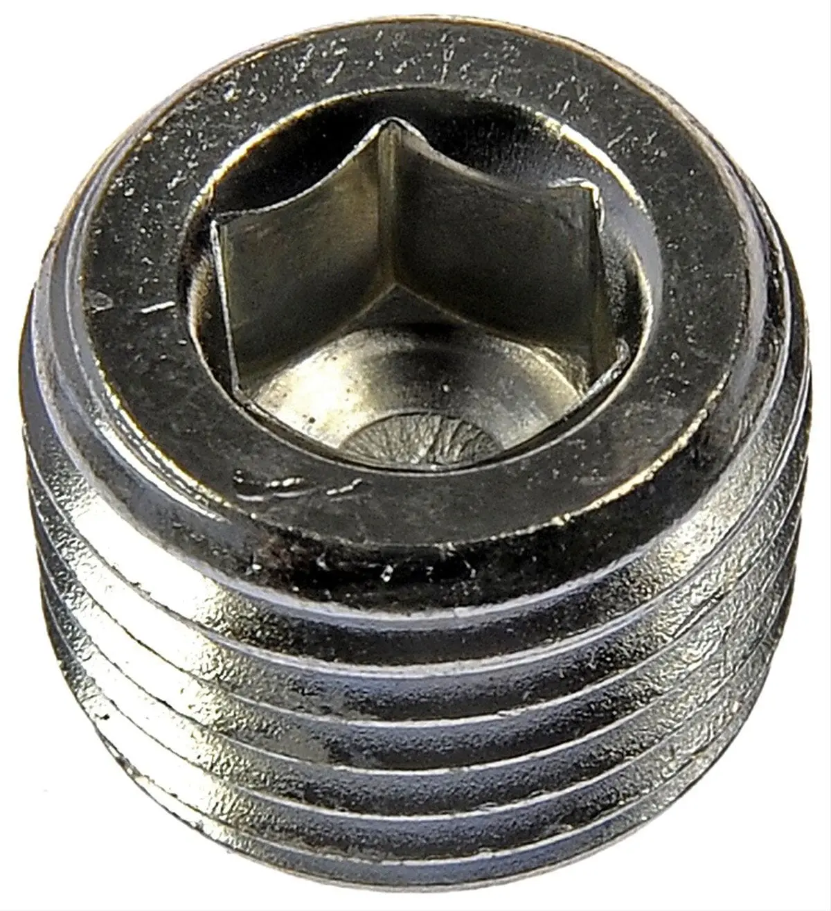 Brass Pipe Plugs With 1/4" Npt Thread And Hex Socket Drive 1