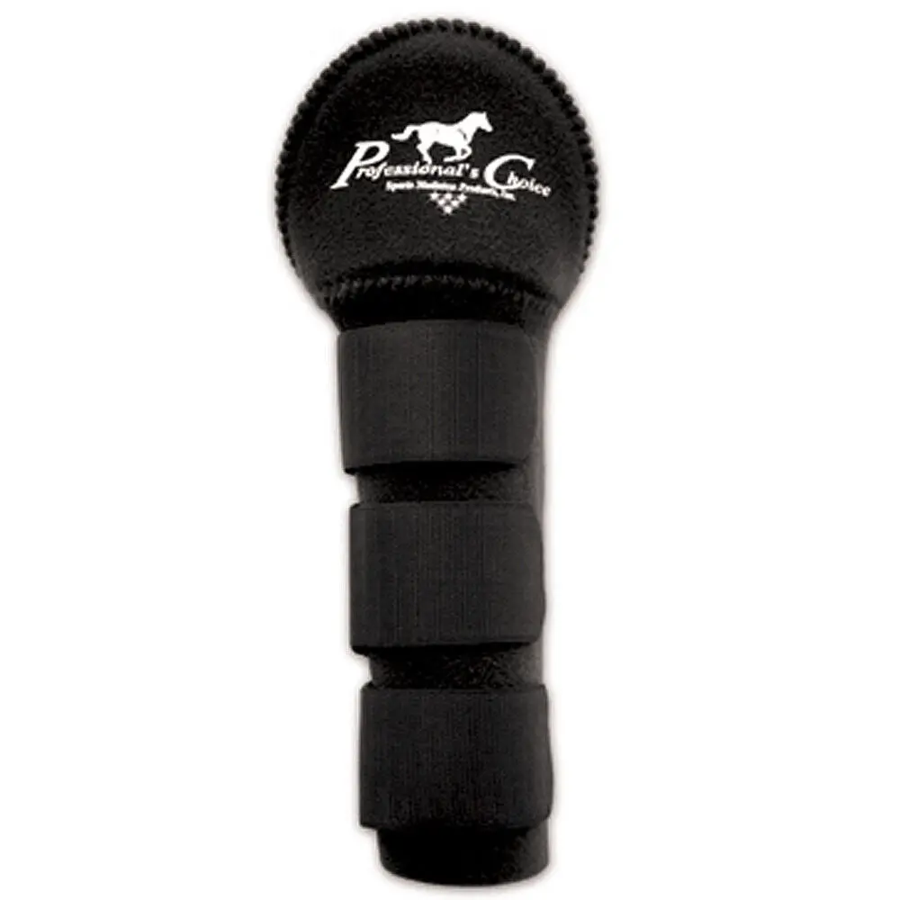 Professional Choice Adjustable Western Horse Tail Wraps Black 1