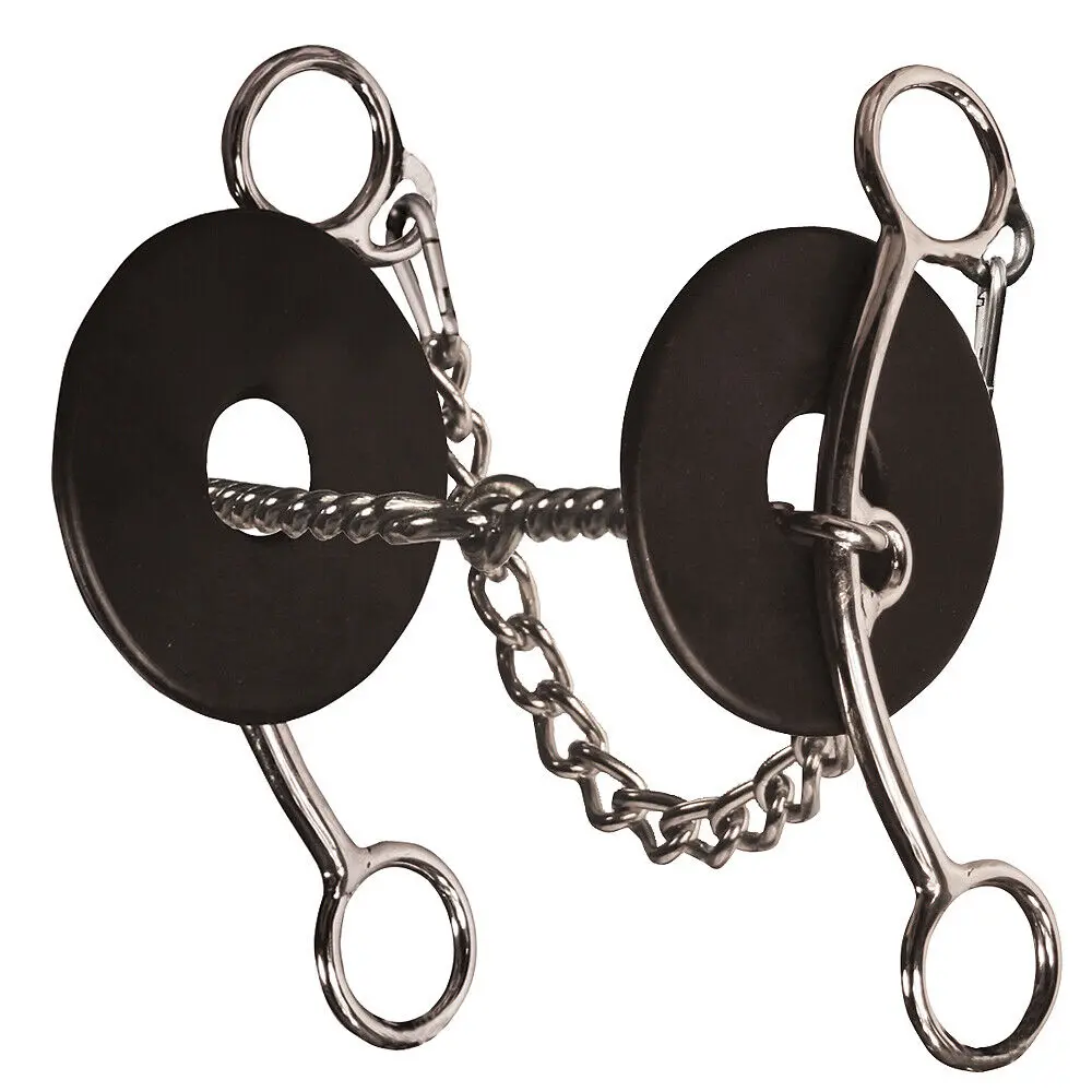 Professional Choice Brittany Pozzi Lifter Series Twisted Wire Horse Snaffle 1